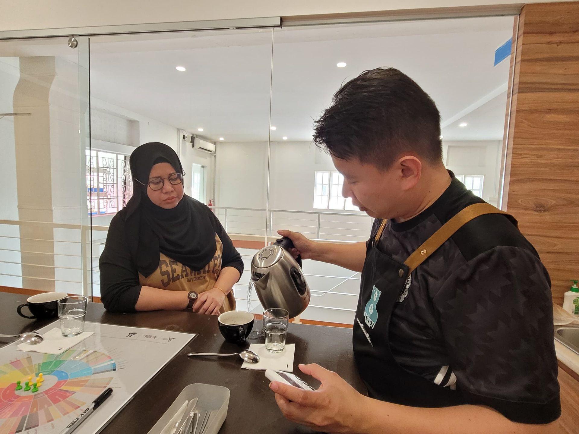 SCA Barista Skills Brewing Sensory Cupping Can Academy Klang Selangor KL SIP PERKESO HRDC JPK SLDN PPA PPT 